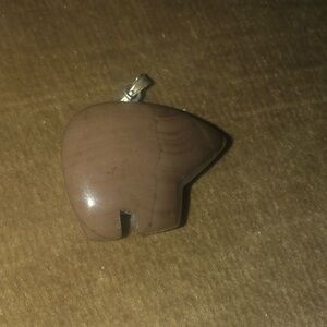 Fetish Brown Bear Pendant- 163A $25 or $20 w/offer